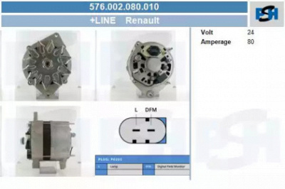 CV PSH 576002080010 -  Генератор